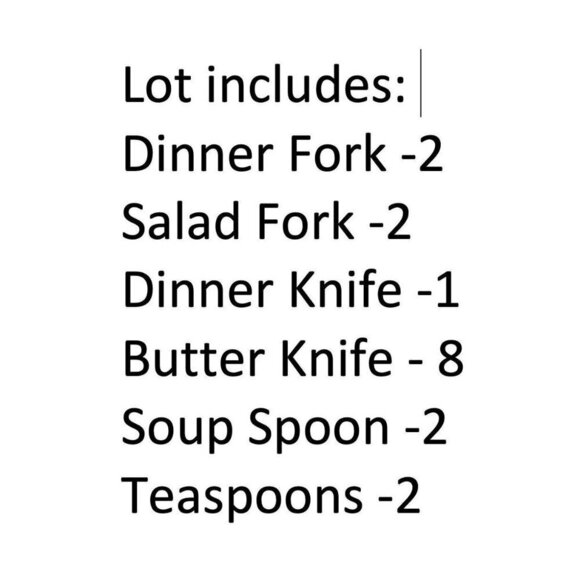 Vintage AMEFA Royal Damask Stainless Steel Holland Mixed Lot of 17 pieces New - Picture 12 of 12